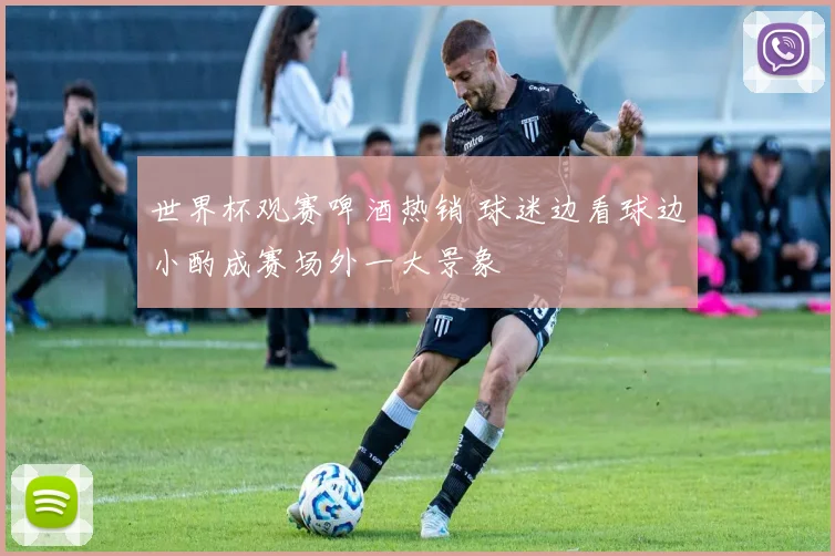 世界杯观赛啤酒热销 球迷边看球边小酌成赛场外一大景象